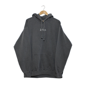 CHARCOAL HOODIE