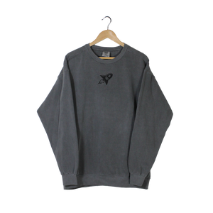 CHARCOAL CREWNECK