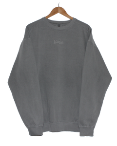 GREY CREWNECK